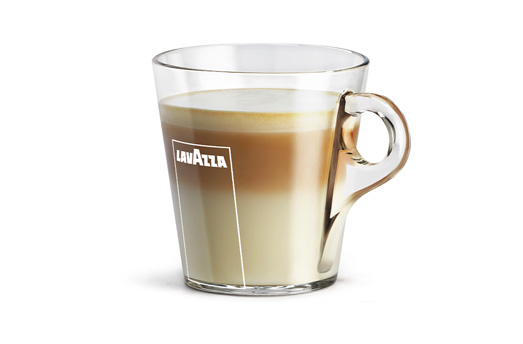 ガラスのコーヒーカップ